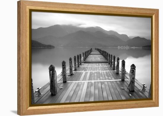 Lake Pier-PhotoINC-Framed Premier Image Canvas