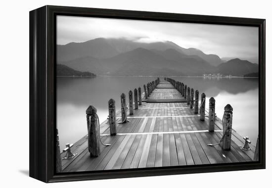 Lake Pier-PhotoINC-Framed Premier Image Canvas