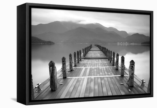 Lake Pier-PhotoINC-Framed Premier Image Canvas