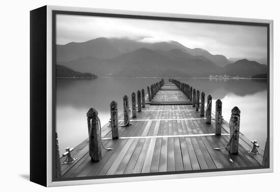 Lake Pier-PhotoINC-Framed Premier Image Canvas