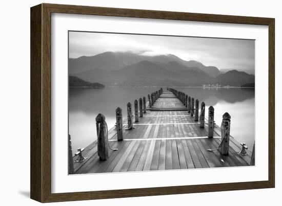 Lake Pier-PhotoINC-Framed Photographic Print