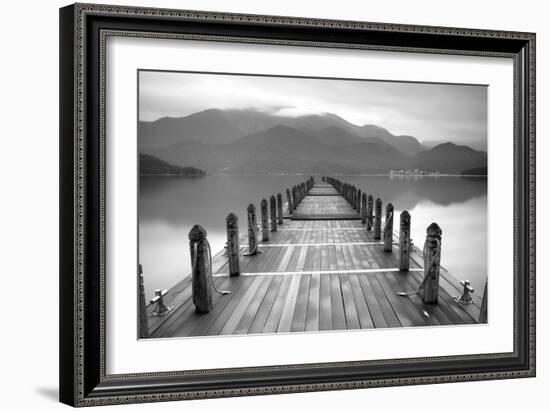 Lake Pier-PhotoINC-Framed Photographic Print