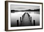Lake Pier-null-Framed Photographic Print