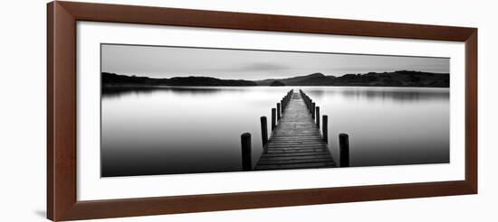 Lake Pier-PhotoINC Studio-Framed Art Print