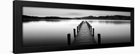 Lake Pier-PhotoINC Studio-Framed Art Print