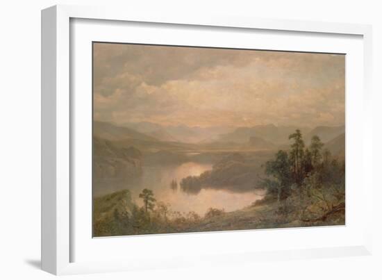 Lake Placid and the Adirondack Mountains from Whiteface, 1878-James David Smillie-Framed Premium Giclee Print