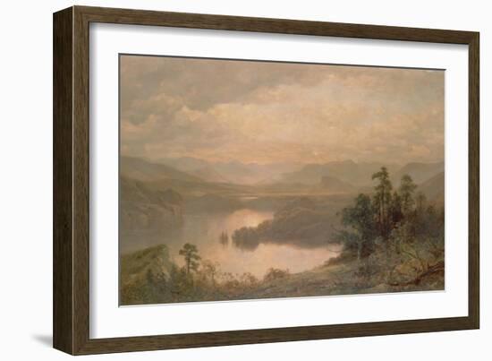 Lake Placid and the Adirondack Mountains from Whiteface, 1878-James David Smillie-Framed Giclee Print