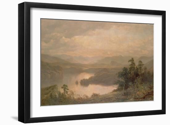 Lake Placid and the Adirondack Mountains from Whiteface, 1878-James David Smillie-Framed Giclee Print