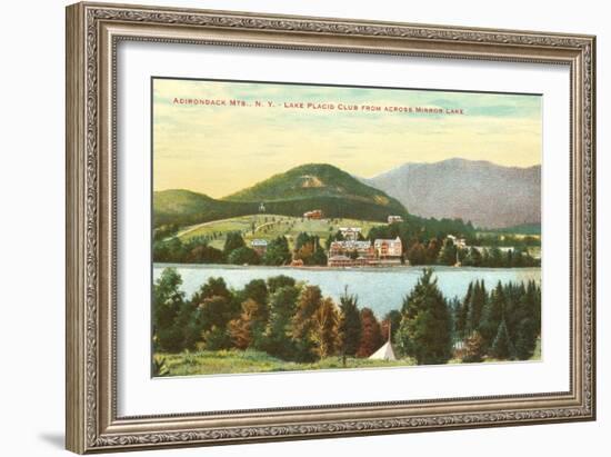 Lake Placid Club, Adirondacks, New York-null-Framed Art Print