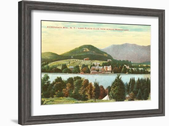 Lake Placid Club, Adirondacks, New York-null-Framed Art Print