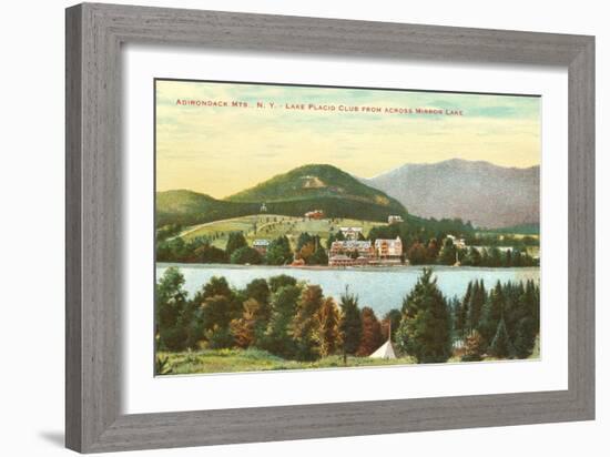 Lake Placid Club, Adirondacks, New York-null-Framed Art Print