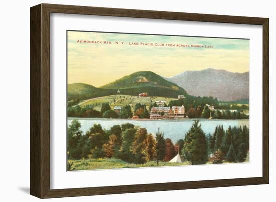 Lake Placid Club, Adirondacks, New York-null-Framed Art Print