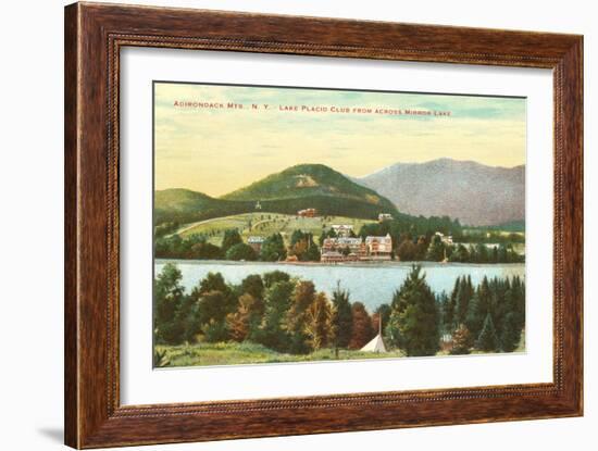 Lake Placid Club, Adirondacks, New York-null-Framed Art Print