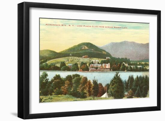 Lake Placid Club, Adirondacks, New York-null-Framed Art Print