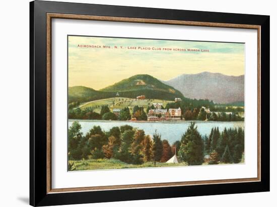 Lake Placid Club, Adirondacks, New York-null-Framed Art Print