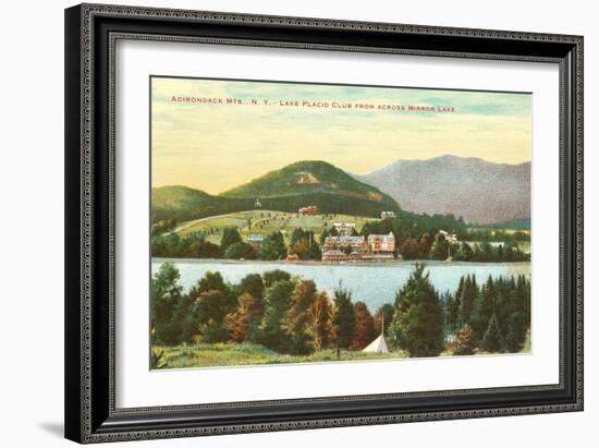 Lake Placid Club, Adirondacks, New York-null-Framed Art Print