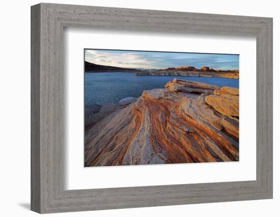 Lake Powell, Glen Canyon National Recreation Area, Arizona, USA-Charles Gurche-Framed Photographic Print