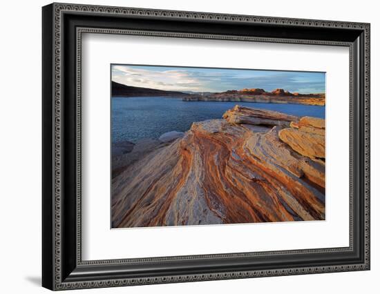 Lake Powell, Glen Canyon National Recreation Area, Arizona, USA-Charles Gurche-Framed Photographic Print