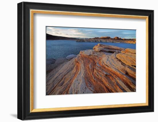 Lake Powell, Glen Canyon National Recreation Area, Arizona, USA-Charles Gurche-Framed Photographic Print