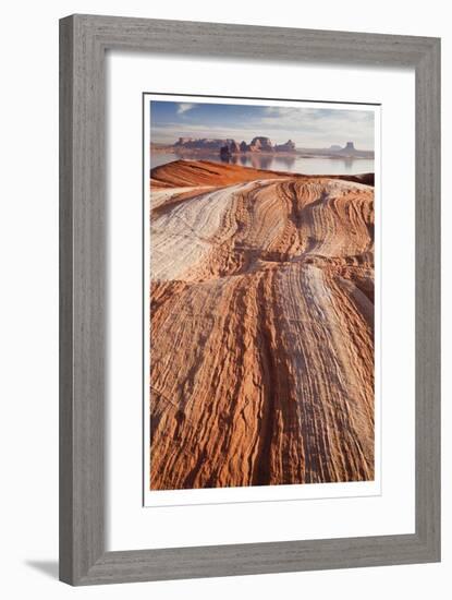 Lake Powell Layers of Time I-Donald Paulson-Framed Giclee Print