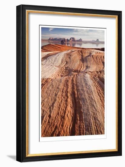 Lake Powell Layers of Time I-Donald Paulson-Framed Giclee Print