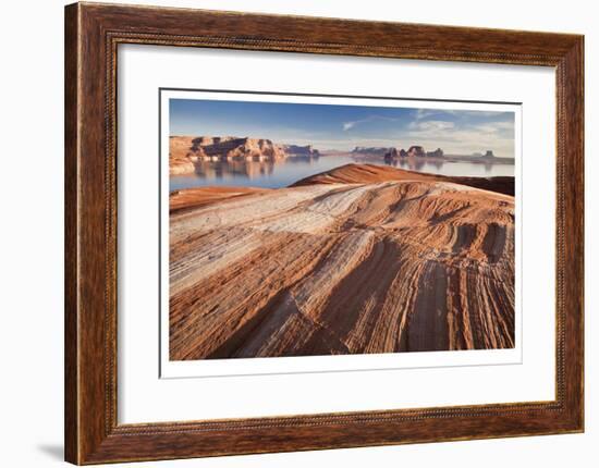 Lake Powell Layers of Time II-Donald Paulson-Framed Giclee Print