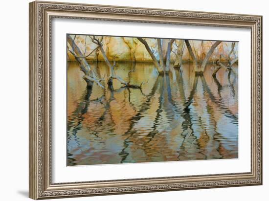 Lake Powell Reflections II-Kathy Mahan-Framed Photographic Print