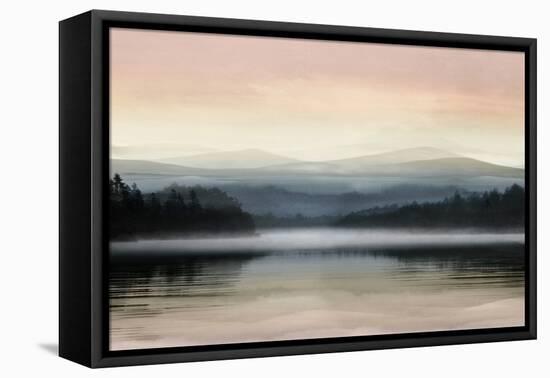 Lake Reflection 2, 2023-Jesse Carter-Framed Stretched Canvas