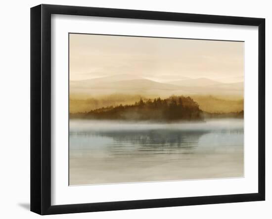 Lake Reflection 4, 2023-Jesse Carter-Framed Art Print