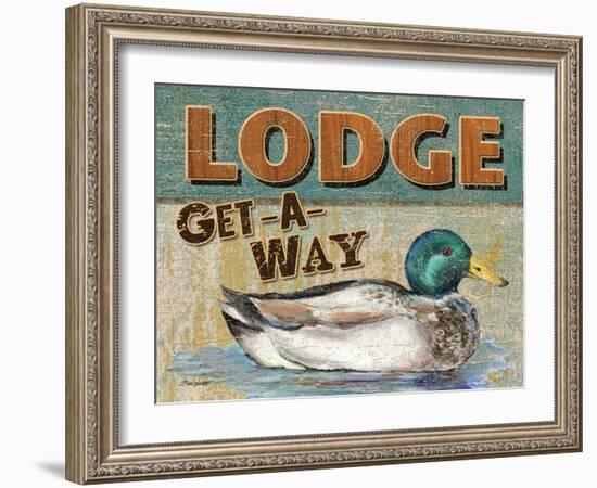 Lake Resort-Todd Williams-Framed Art Print