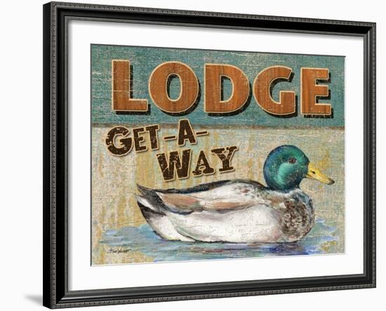 Lake Resort-Todd Williams-Framed Art Print