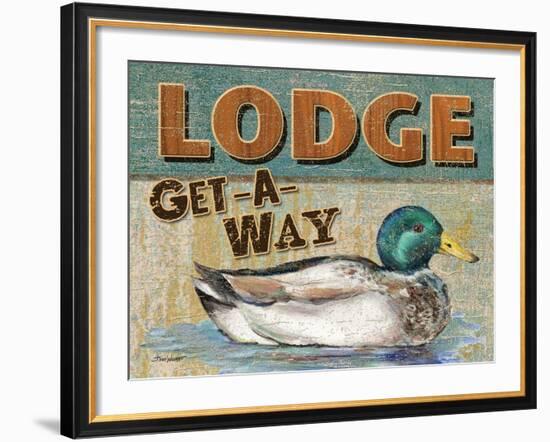 Lake Resort-Todd Williams-Framed Art Print