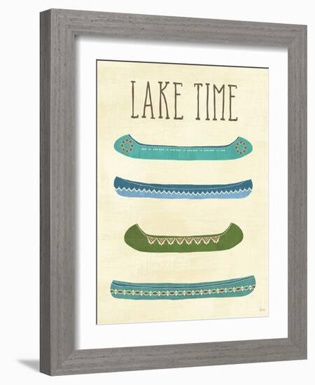 Lake Retreat V-Veronique Charron-Framed Art Print