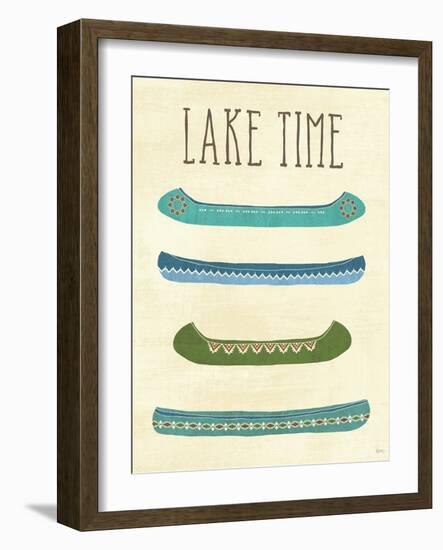 Lake Retreat V-Veronique Charron-Framed Art Print