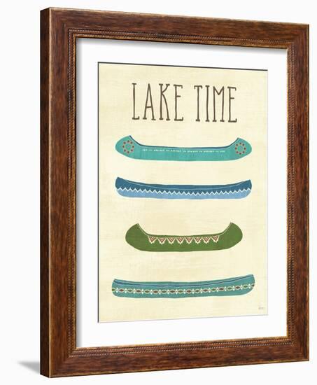 Lake Retreat V-Veronique Charron-Framed Art Print