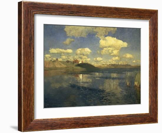 Lake, Russia, 1900-Isaak Ilyich Levitan-Framed Art Print