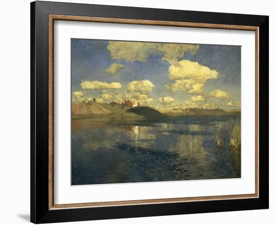 Lake, Russia, 1900-Isaak Ilyich Levitan-Framed Art Print