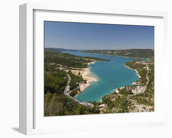 Lake Sainte Croix, Alpes-De-Haute-Provence, Provence, France, Europe-Sergio Pitamitz-Framed Photographic Print