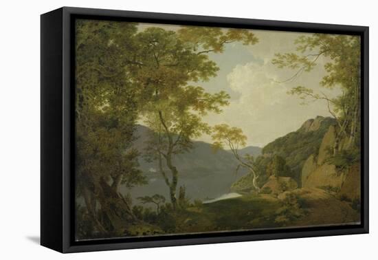 Lake Scene, 1790-Joseph Wright of Derby-Framed Premier Image Canvas