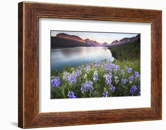 Lake Sherburne-Jason Savage-Framed Art Print