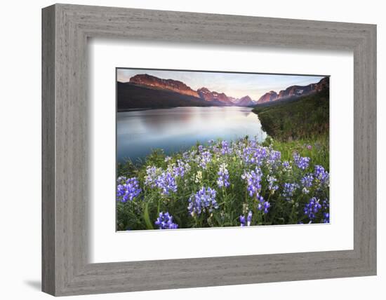 Lake Sherburne-Jason Savage-Framed Art Print