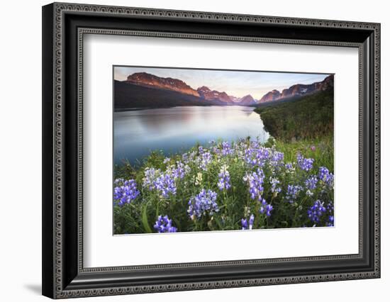 Lake Sherburne-Jason Savage-Framed Art Print