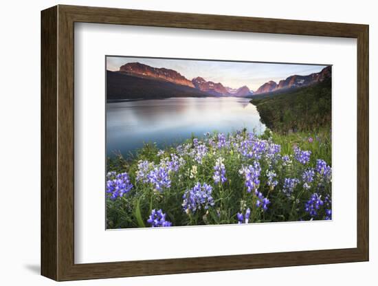 Lake Sherburne-Jason Savage-Framed Art Print