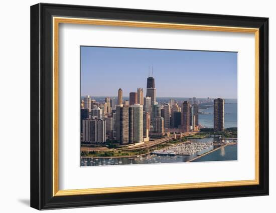 Lake Shore Drive Curve Chicago-Steve Gadomski-Framed Photographic Print