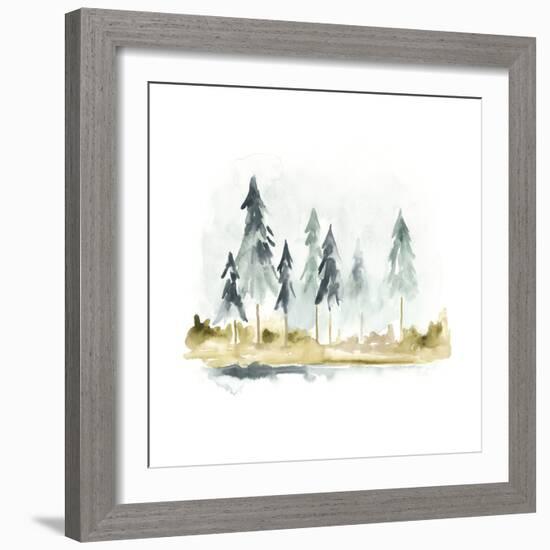 Lake Shore I-June Vess-Framed Premium Giclee Print