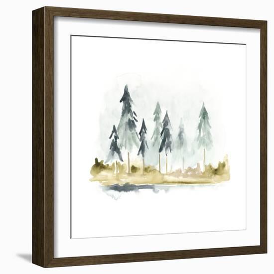 Lake Shore I-June Vess-Framed Premium Giclee Print