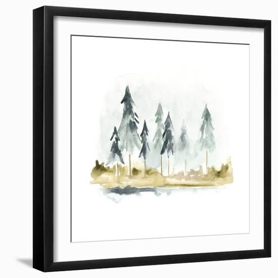 Lake Shore I-June Vess-Framed Art Print