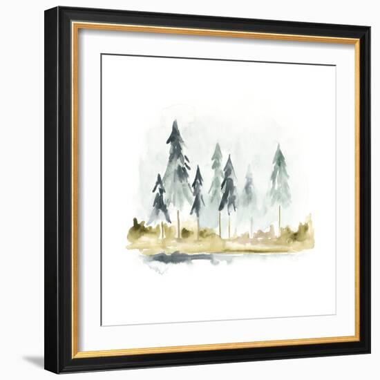 Lake Shore I-June Vess-Framed Art Print