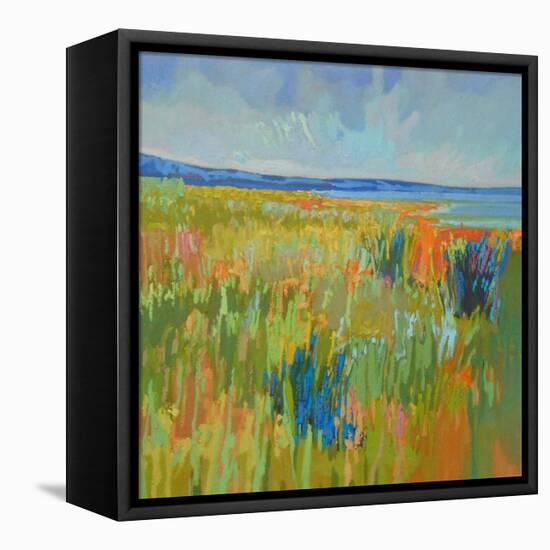 Lake Shore II-Jane Schmidt-Framed Stretched Canvas