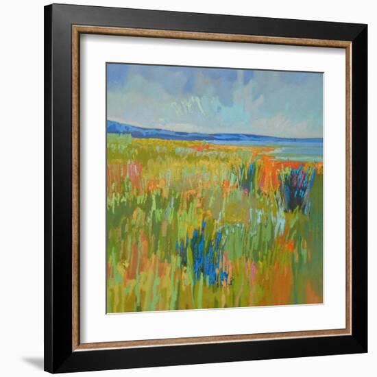 Lake Shore II-Jane Schmidt-Framed Art Print